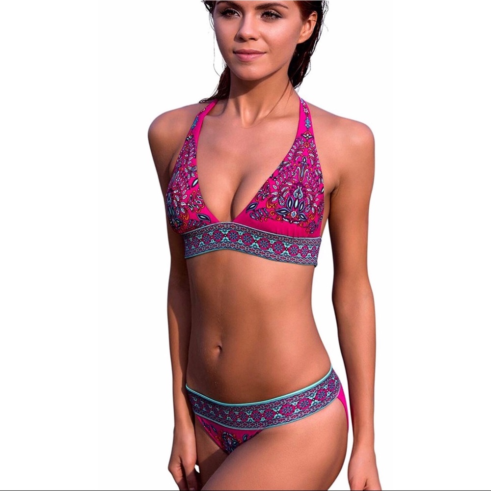 Boho Paisley Retro Bikini - Picture 4 of 5